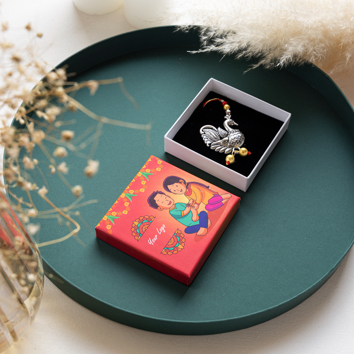 Customized Rakhi Box Design 3 - Dibiaa